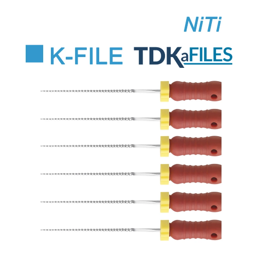 Lima manual K-file NiTi - TDK