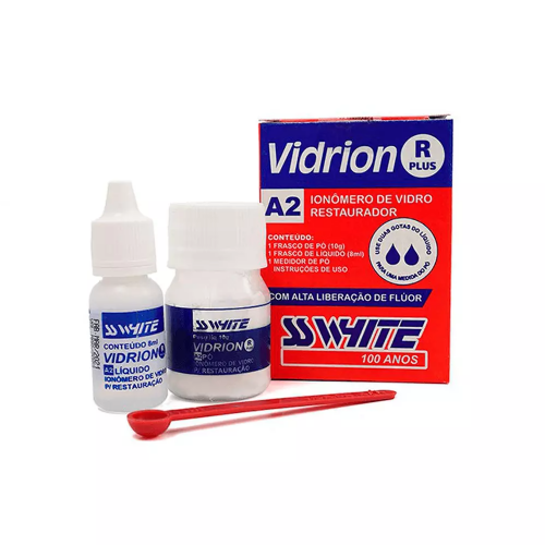 Ionômero de vidro restaurador Vidrion R Plus Kit A2