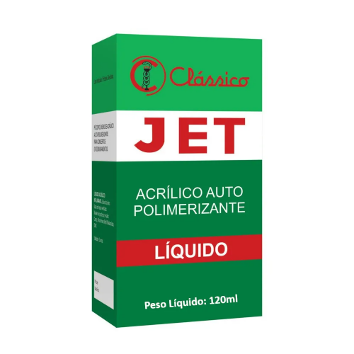 Resina Acrílica Autopolimerizável Jet Líquido 1L - Clássico